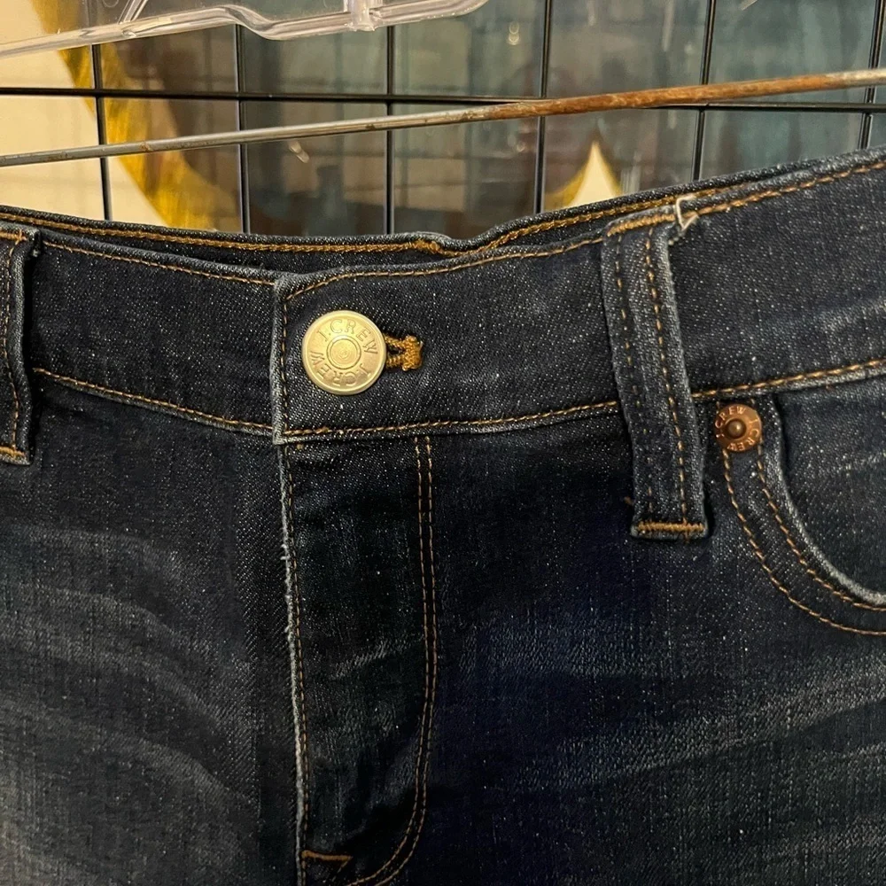 J. Crew Dark Blue Jean Shorts